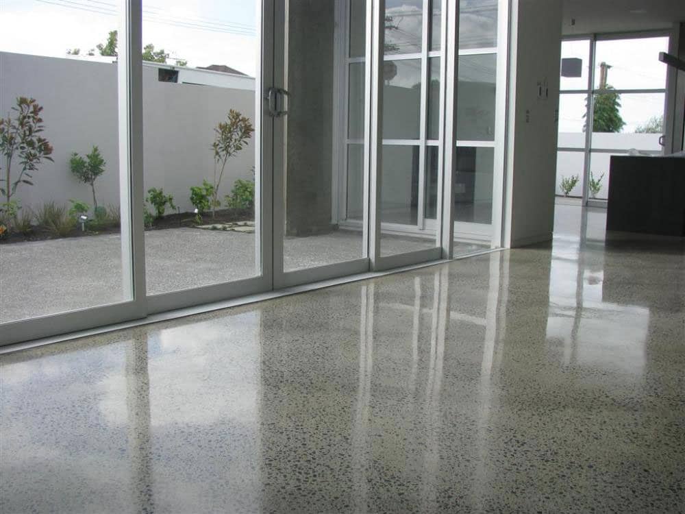polished aggregate flooring perth
