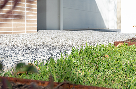 Exposed Aggregate Driveway Results