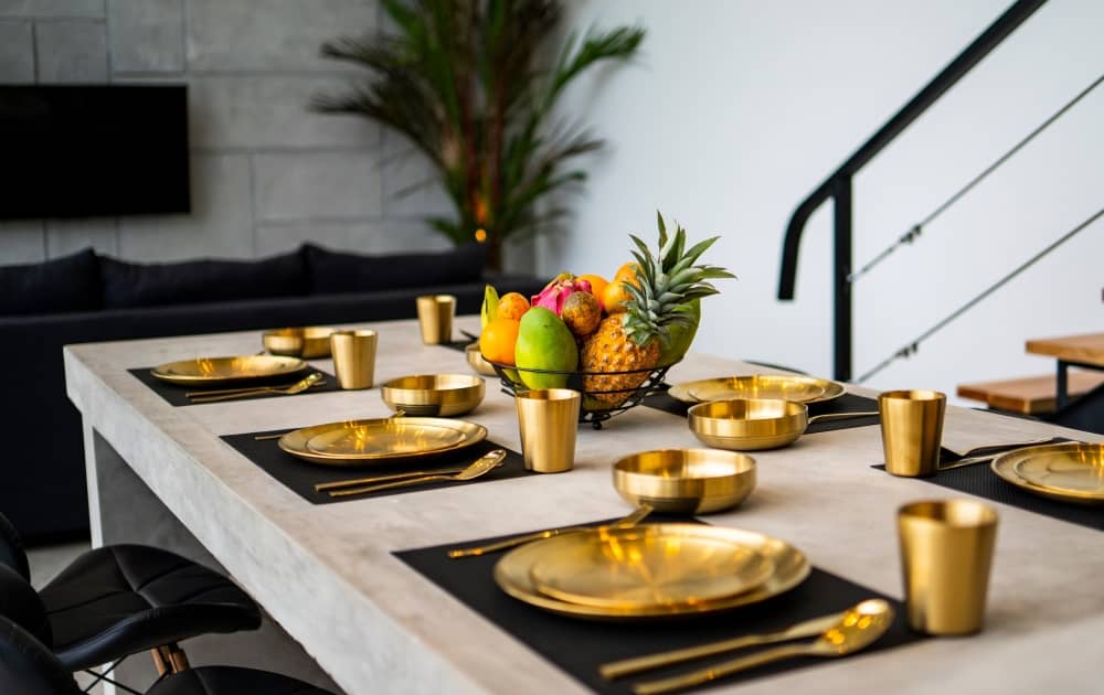 Incorporating concrete dining tables into home decor is a popular trend.